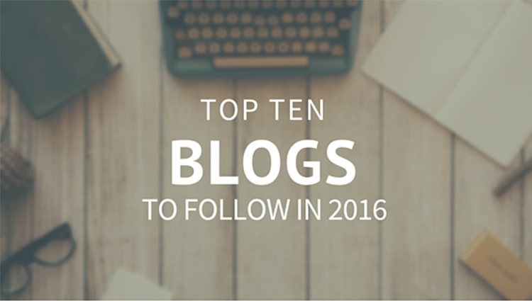 Top 10 blogs to follow in 2016